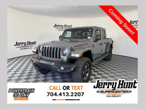 Gray 2021 Jeep Gladiator Rubicon for sale in Salisbury, NC