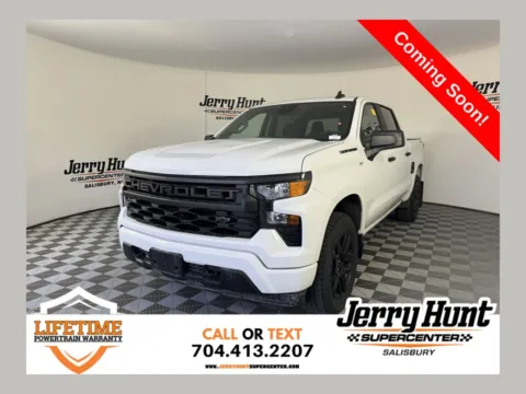 White 2022 Chevrolet Silverado 1500 Custom for sale in Salisbury, NC