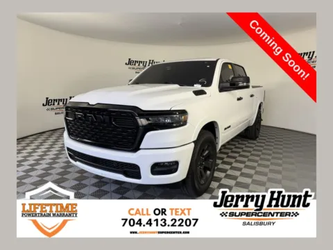 White 2025 Ram 1500 Big Horn/Lone Star for sale in Salisbury, NC
