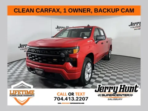 Red 2022 Chevrolet Silverado 1500 Custom for sale in Salisbury, NC