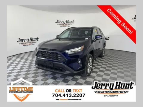 Blue 2022 Toyota RAV4 XLE Premium for sale in Salisbury, NC