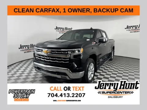 Black 2024 Chevrolet Silverado 1500 LTZ for sale in Salisbury, NC