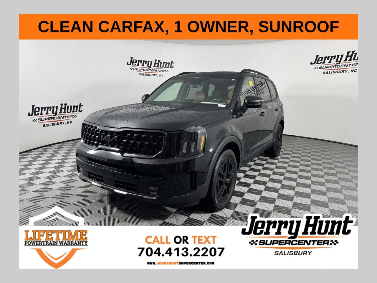 Black 2025 Kia Telluride SX-Prestige X-Line for sale in Salisbury, NC