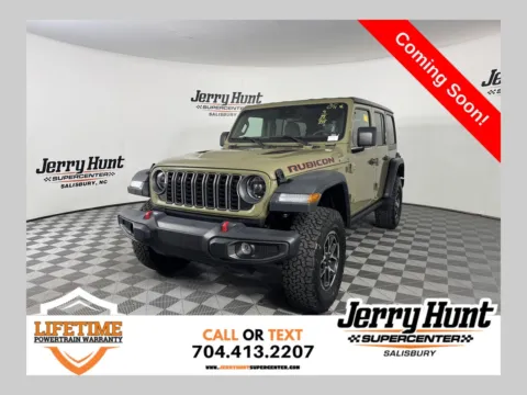 Unknown 2025 Jeep Wrangler Rubicon for sale in Salisbury, NC