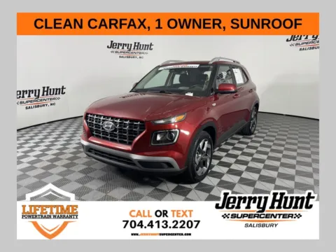 Red 2025 Hyundai Venue SEL for sale in Salisbury, NC