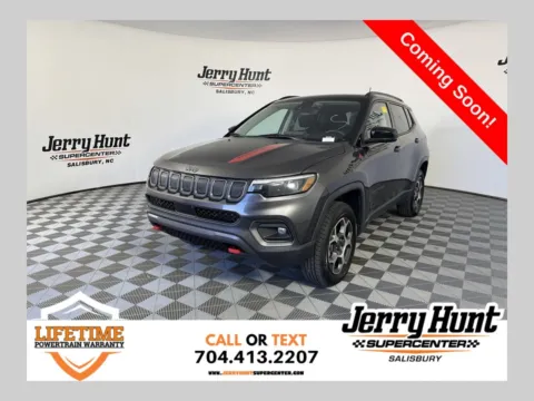 Gray 2022 Jeep Compass Trailhawk for sale in Salisbury, NC