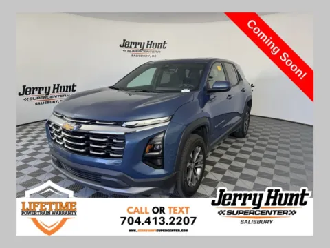 Blue 2025 Chevrolet Equinox LT for sale in Salisbury, NC