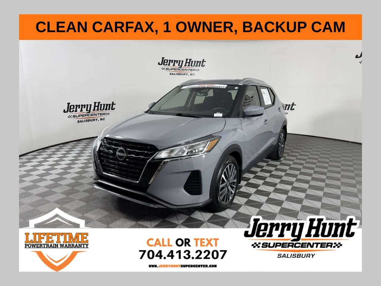 Gray 2023 Nissan Kicks SV for sale in Salisbury, NC