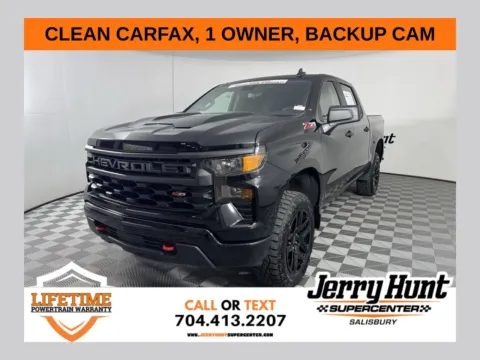 Black 2025 Chevrolet Silverado 1500 Custom Trail Boss for sale in Salisbury, NC