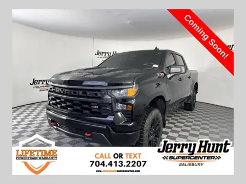 Black 2025 Chevrolet Silverado 1500 Custom Trail Boss for sale in Salisbury, NC