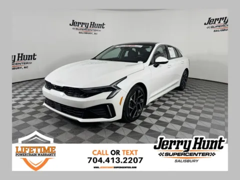 White 2025 Kia K5 EX for sale in Salisbury, NC