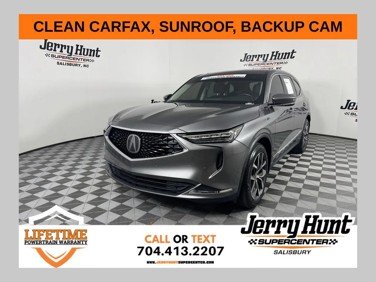 Silver 2022 Acura MDX Technology for sale in Salisbury, NC