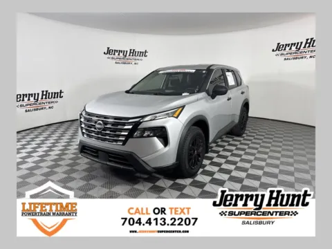 Silver 2024 Nissan Rogue S for sale in Salisbury, NC