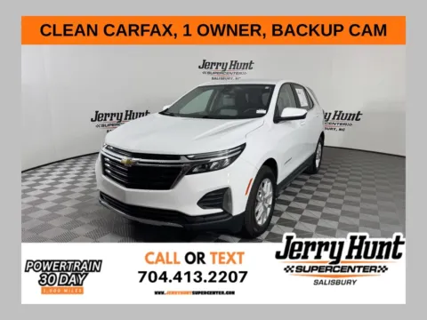 White 2023 Chevrolet Equinox LT for sale in Salisbury, NC