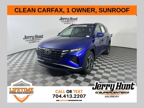 Blue 2023 Hyundai Tucson SEL for sale in Salisbury, NC
