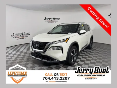 White 2023 Nissan Rogue SL for sale in Salisbury, NC