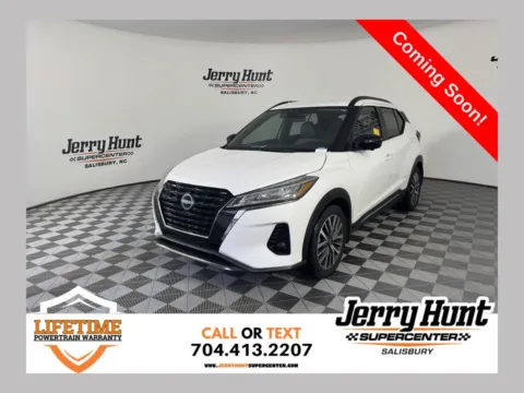 White 2023 Nissan Kicks SR for sale in Salisbury, NC