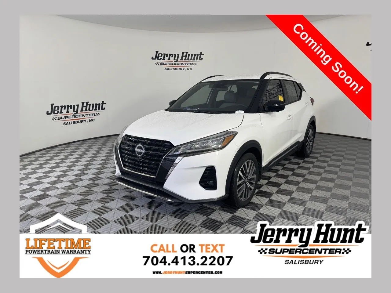 White 2023 Nissan Kicks SR for sale in Salisbury, NC
