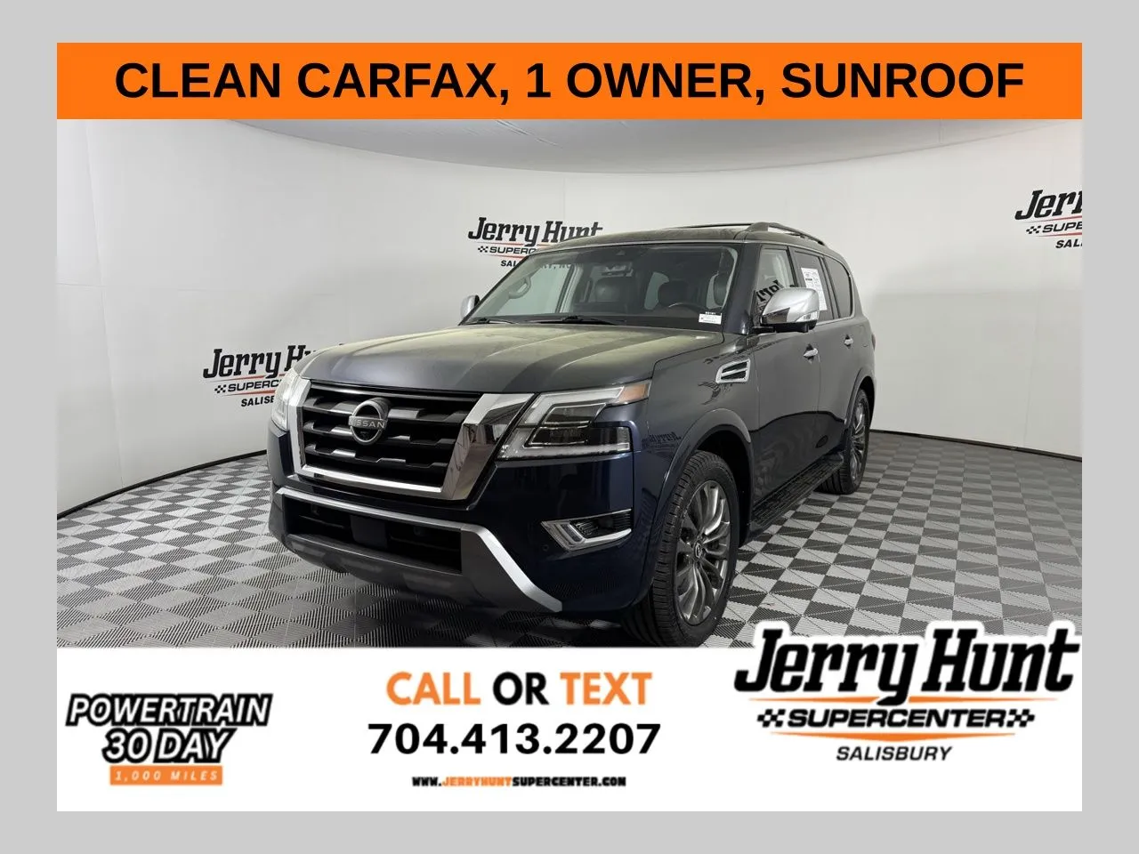 Blue 2023 Nissan Armada Platinum for sale in Salisbury, NC