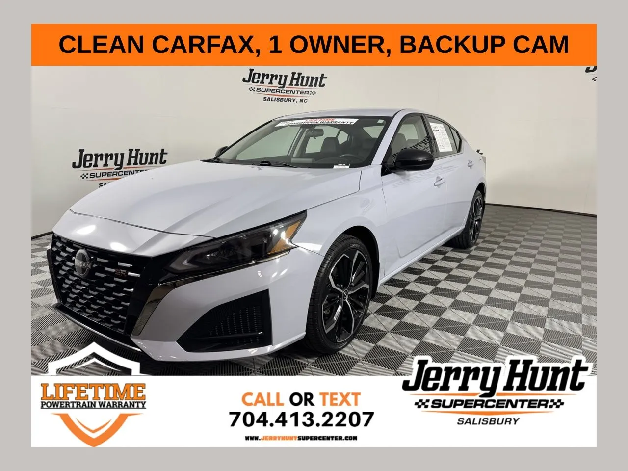 White 2025 Nissan Altima 2.5 SR for sale in Salisbury, NC