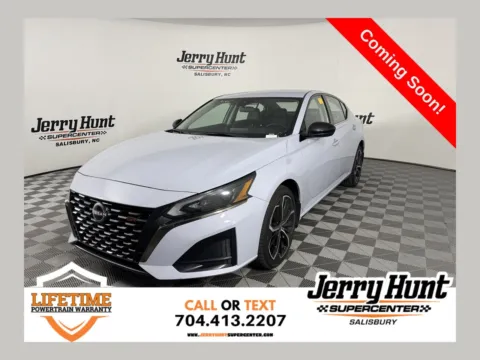 White 2025 Nissan Altima 2.5 SR for sale in Salisbury, NC