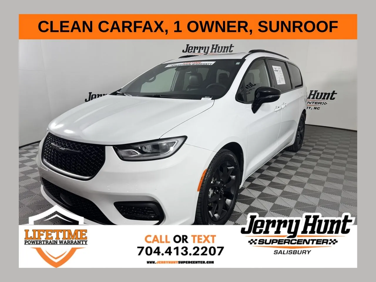 White 2025 Chrysler Pacifica Limited for sale in Salisbury, NC