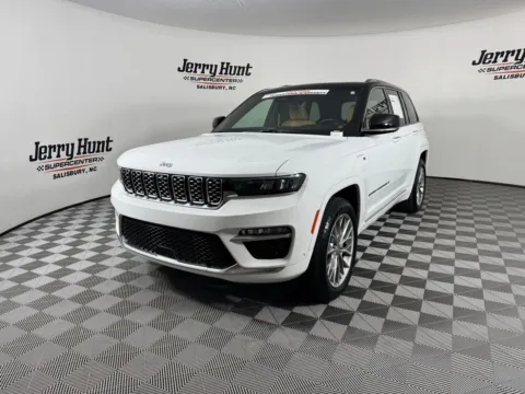 White 2022 Jeep Grand Cherokee Summit 4xe for sale in Salisbury, NC