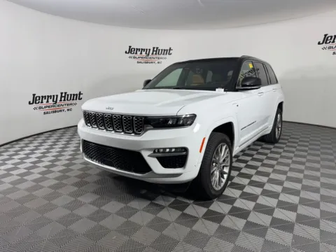 White 2022 Jeep Grand Cherokee Summit 4xe for sale in Salisbury, NC