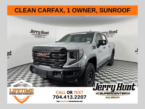 Gray 2024 GMC Sierra 1500 AT4X for sale in Salisbury, NC