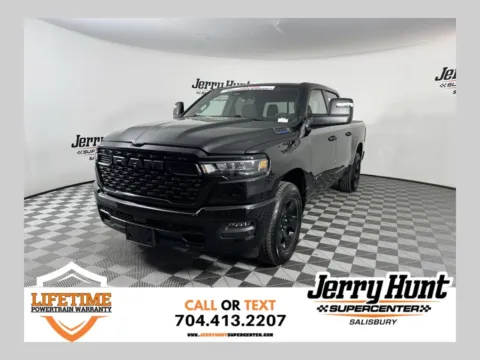 Black 2025 Ram 1500 Tradesman for sale in Salisbury, NC