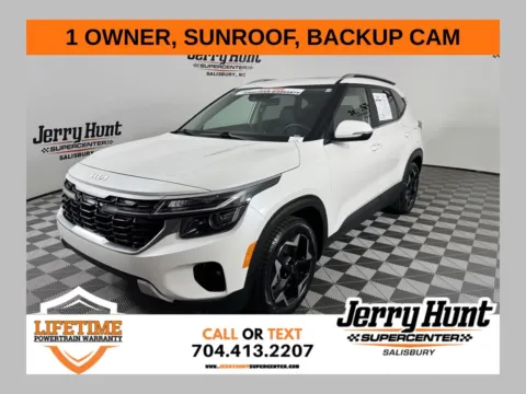 White 2025 Kia Seltos EX for sale in Salisbury, NC