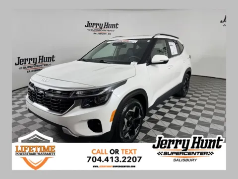 White 2025 Kia Seltos EX for sale in Salisbury, NC