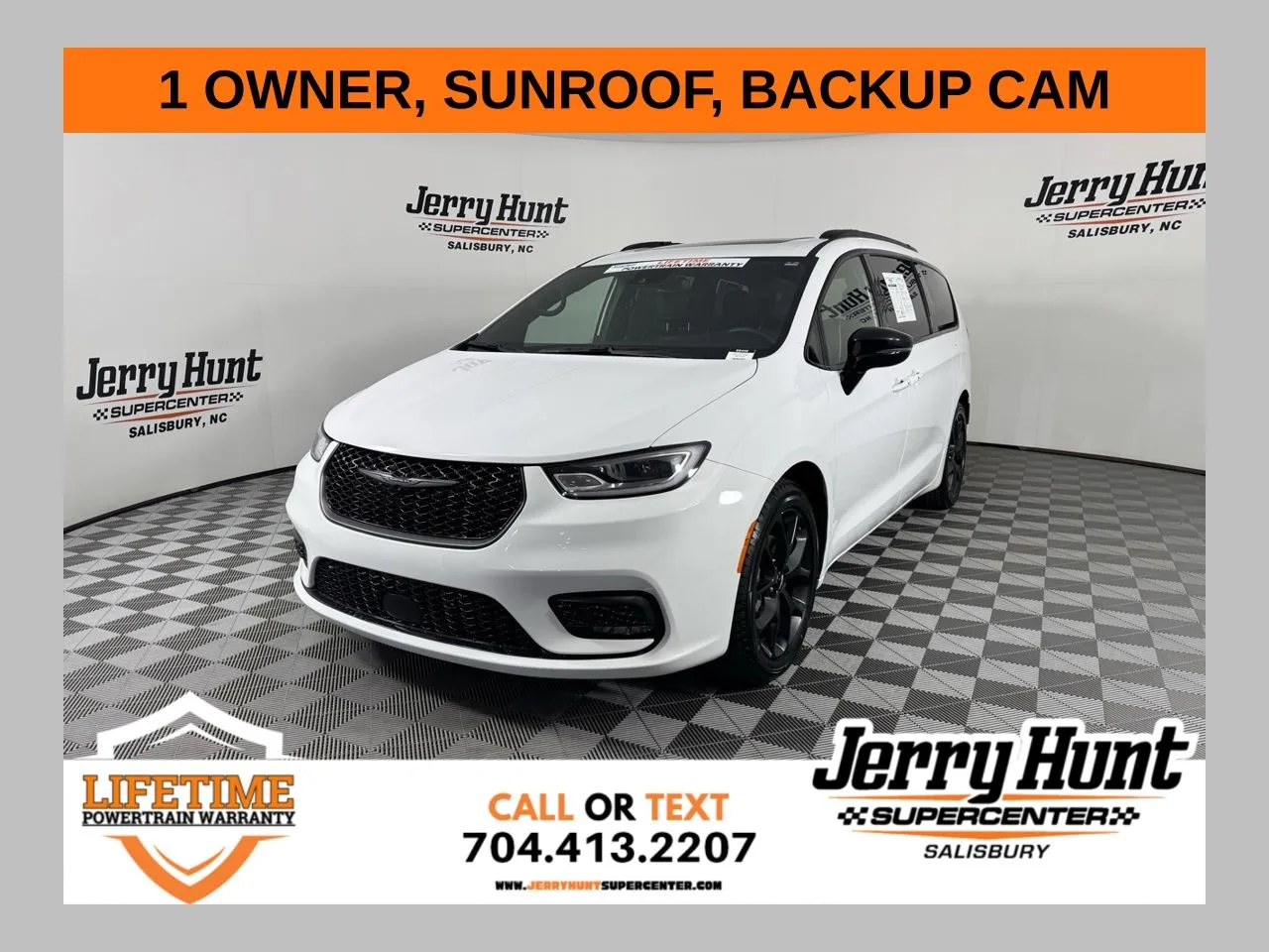 White 2025 Chrysler Pacifica Limited for sale in Salisbury, NC