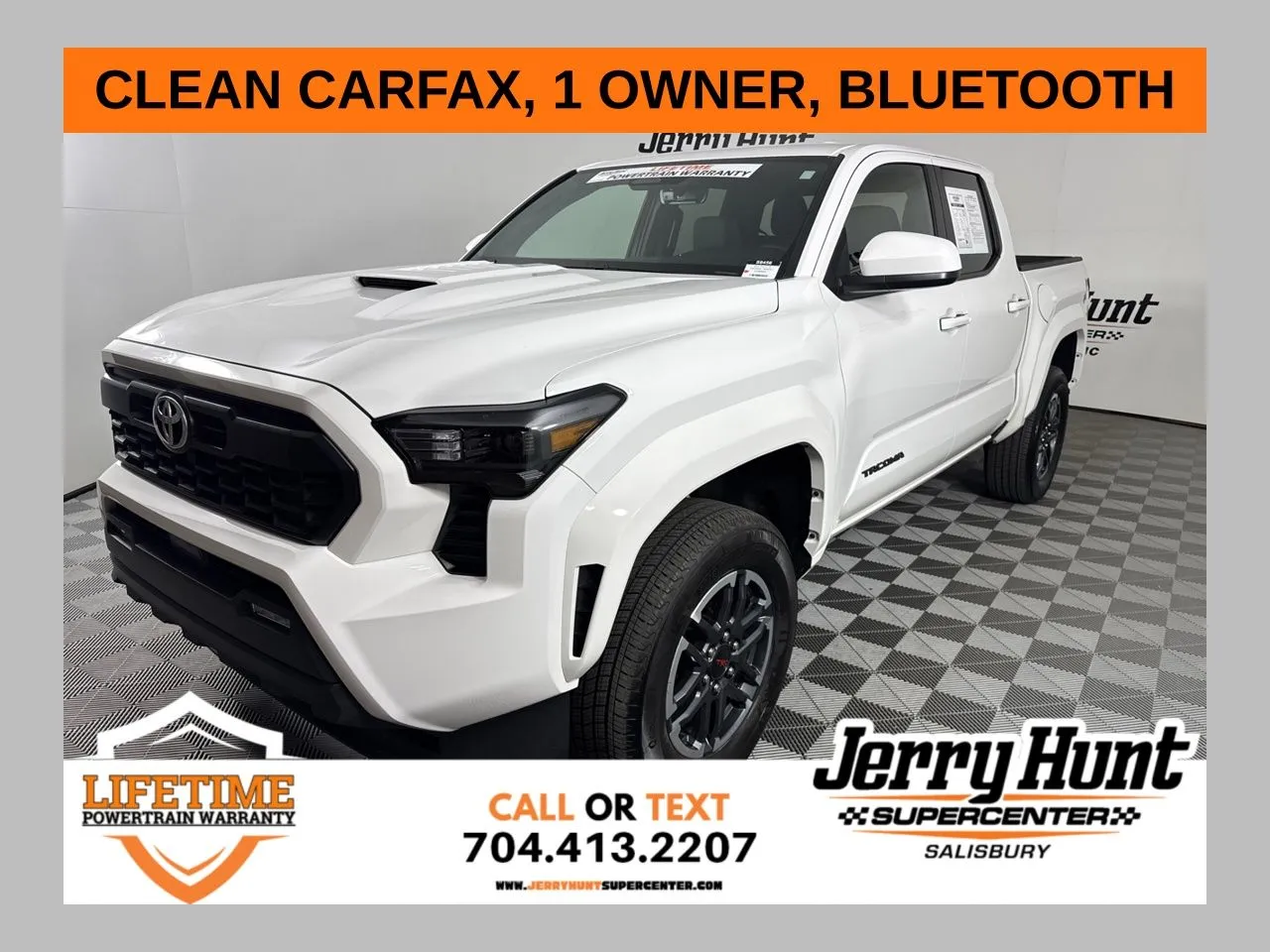 White 2025 Toyota Tacoma TRD Sport for sale in Salisbury, NC