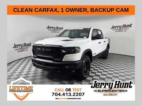 White 2026 Ram 1500 Rebel for sale in Salisbury, NC