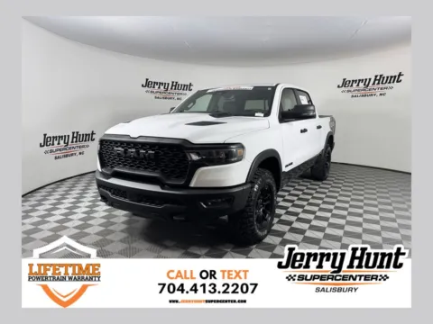 White 2026 Ram 1500 Rebel for sale in Salisbury, NC