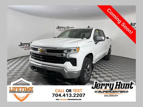 White 2022 Chevrolet Silverado 1500 LT for sale in Salisbury, NC