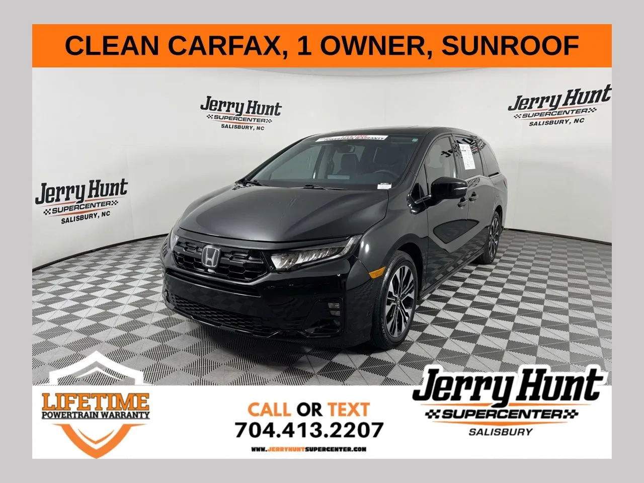 Black 2025 Honda Odyssey Elite for sale in Salisbury, NC