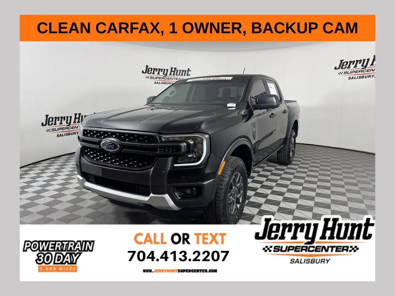 Black 2024 Ford Ranger XLT for sale in Salisbury, NC