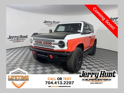 White 2025 Ford Bronco Stroppe Edition for sale in Salisbury, NC