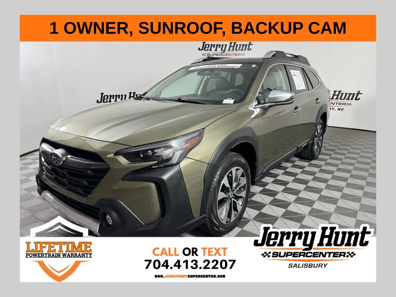 Green 2023 Subaru Outback Touring XT for sale in Salisbury, NC