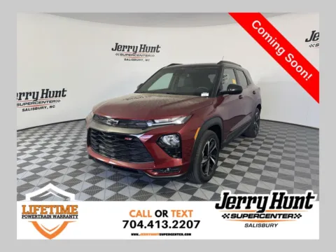 Red 2023 Chevrolet TrailBlazer RS for sale in Salisbury, NC
