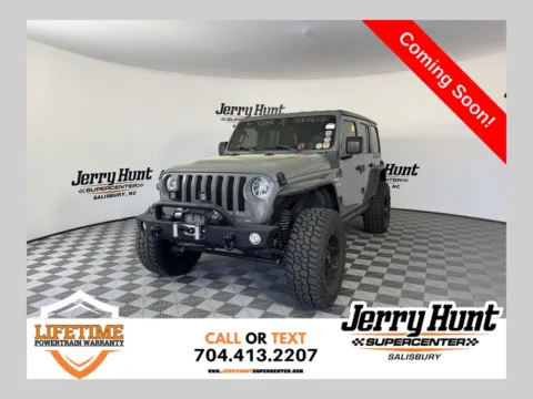 Gray 2022 Jeep Wrangler Unlimited Sport S for sale in Salisbury, NC