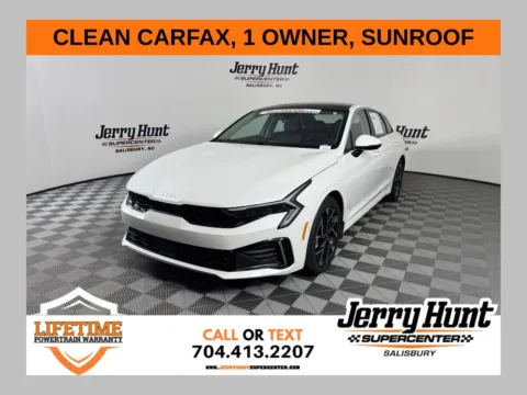 White 2025 Kia K5 EX for sale in Salisbury, NC