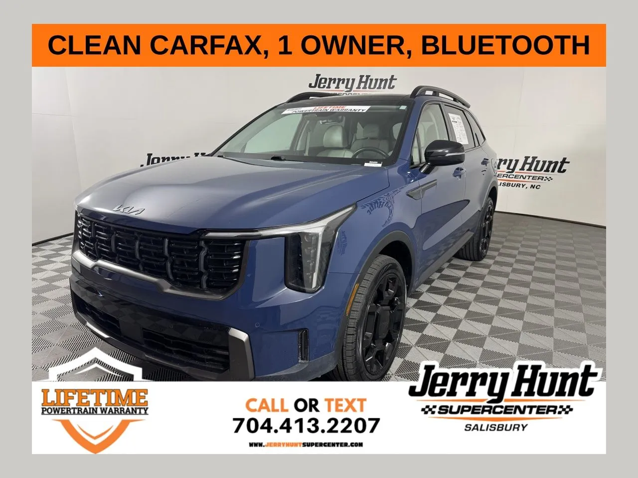 Blue 2025 Kia Sorento X-Line EX for sale in Salisbury, NC