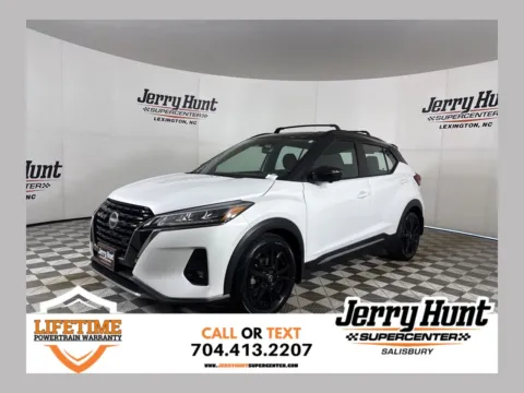 White 2022 Nissan Kicks SR for sale in Salisbury, NC