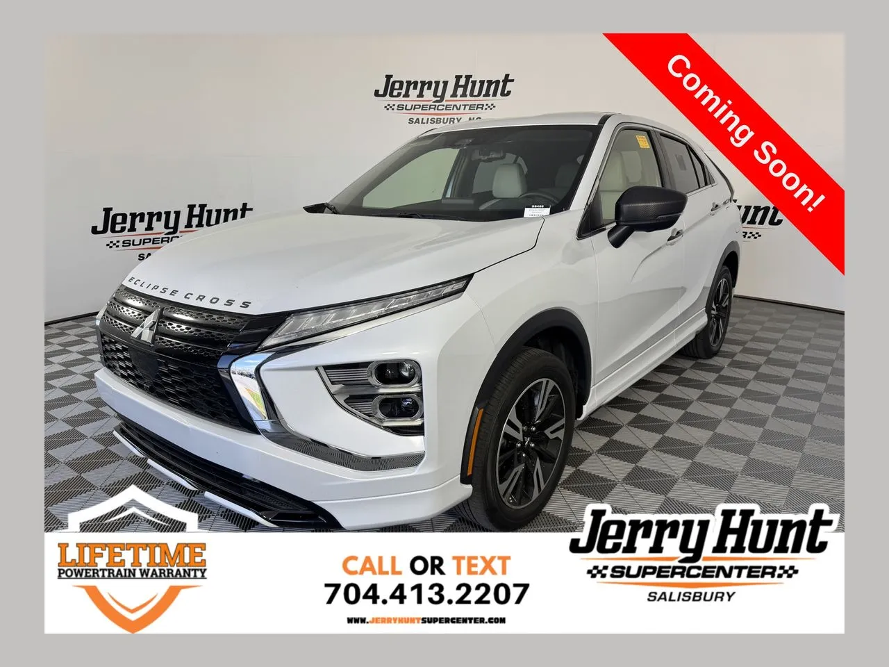 White 2024 Mitsubishi Eclipse Cross SEL for sale in Salisbury, NC