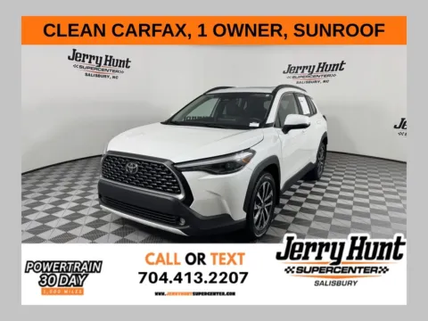 White 2024 Toyota Corolla Cross XLE for sale in Salisbury, NC