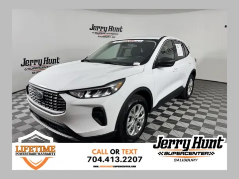 White 2024 Ford Escape Active for sale in Salisbury, NC