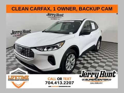 White 2024 Ford Escape Active for sale in Salisbury, NC